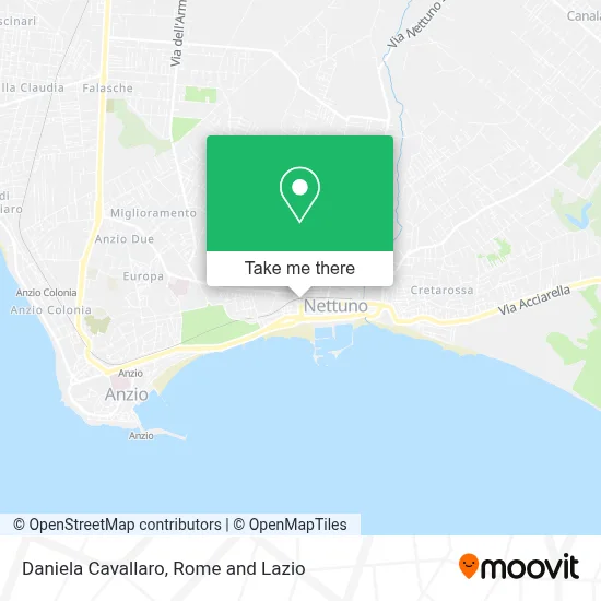 Daniela Cavallaro map