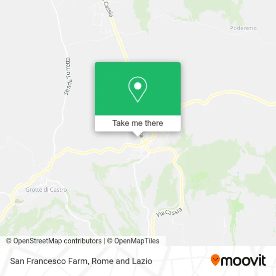 San Francesco Farm map