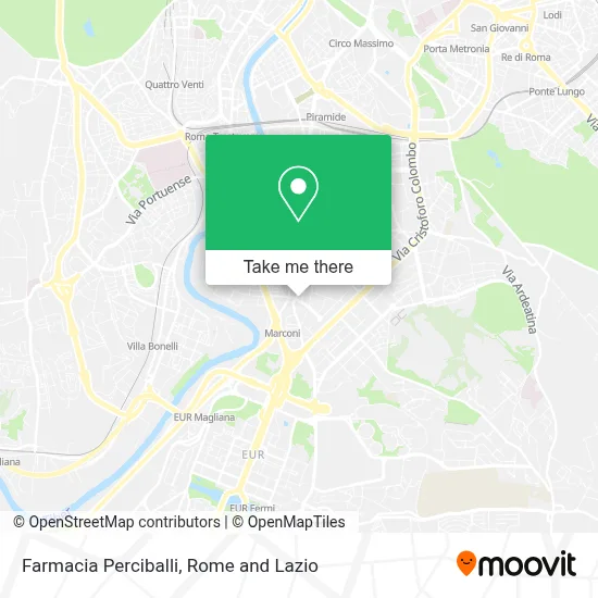 Farmacia Perciballi map