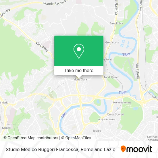 Studio Medico Ruggeri Francesca map