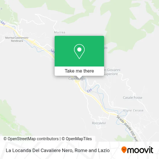 La Locanda Del Cavaliere Nero map