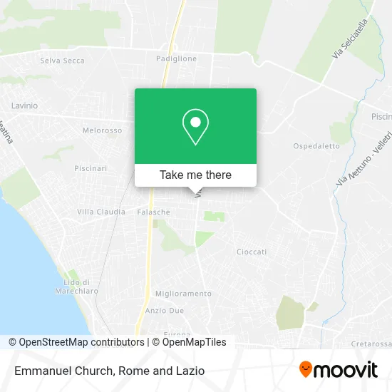 Emmanuel Church map