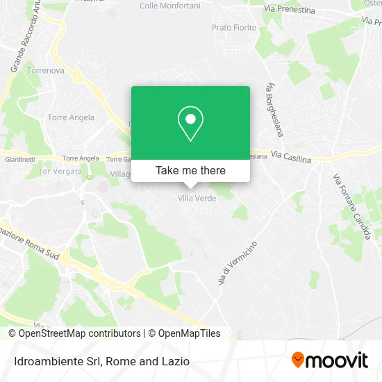 Idroambiente Srl map