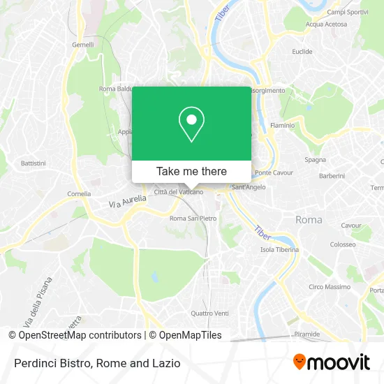 Perdinci Bistro map
