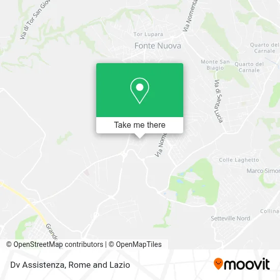 Dv Assistenza map