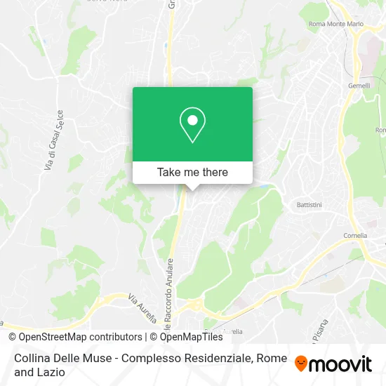 Collina Delle Muse - Complesso Residenziale map