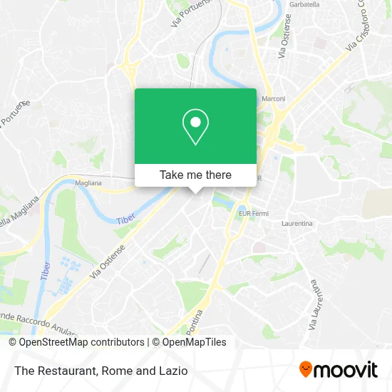 The Restaurant map