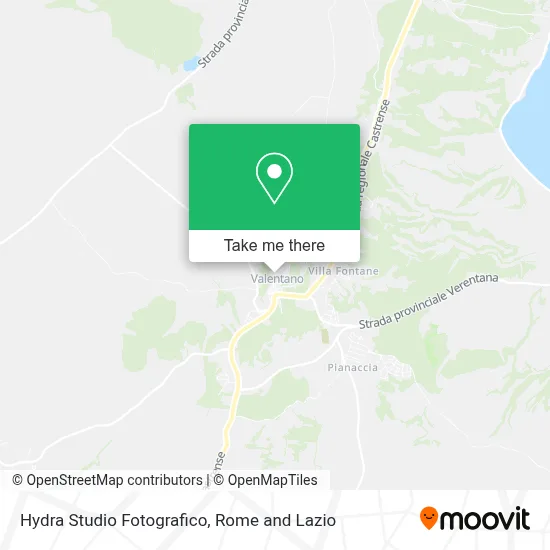 Hydra Studio Fotografico map