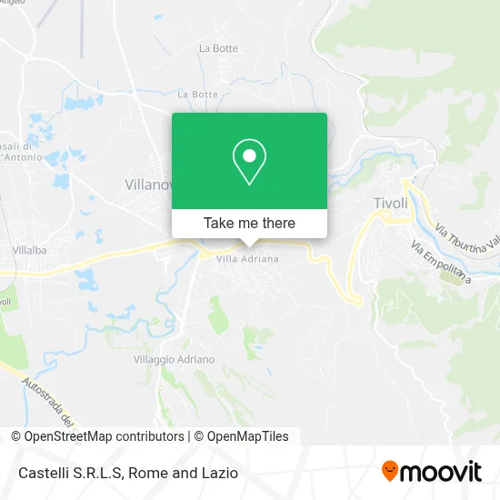 Castelli S.R.L.S map