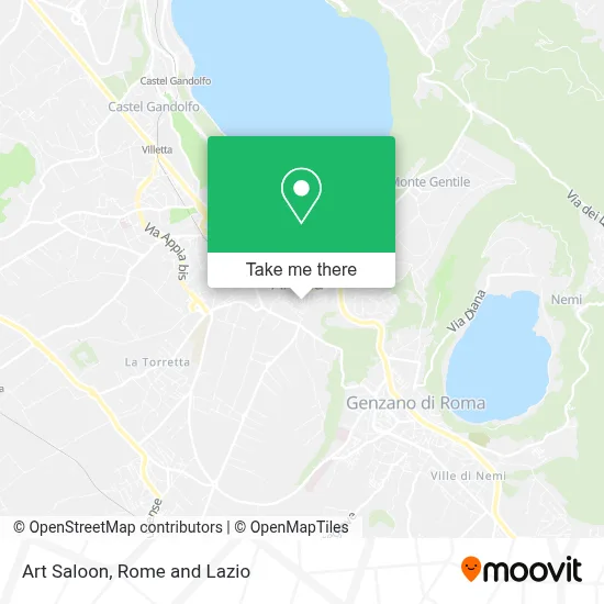 Art Saloon map