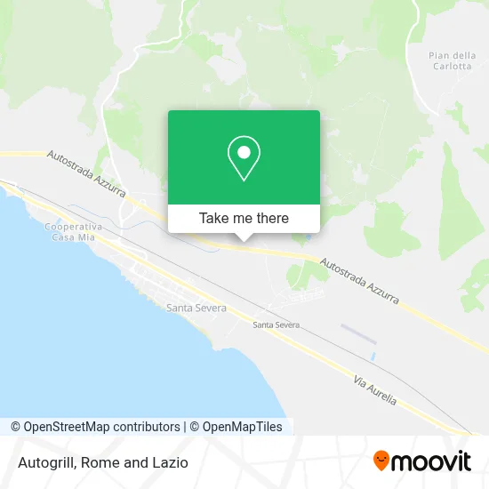 Autogrill map