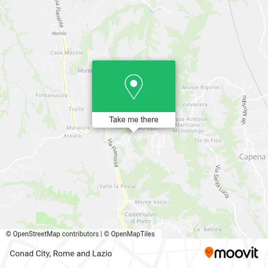 Conad City map