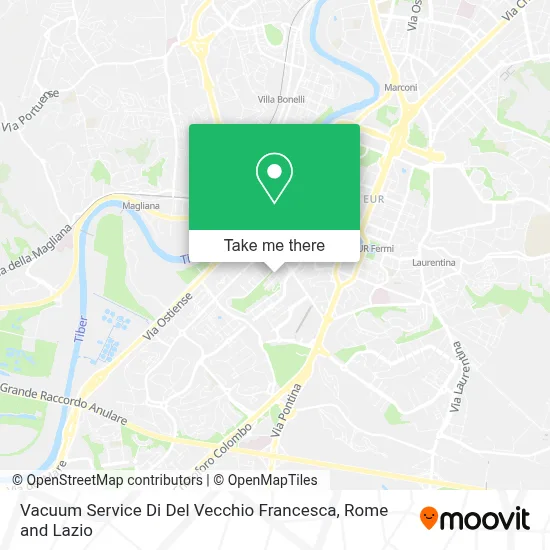 Vacuum Service Di Del Vecchio Francesca map