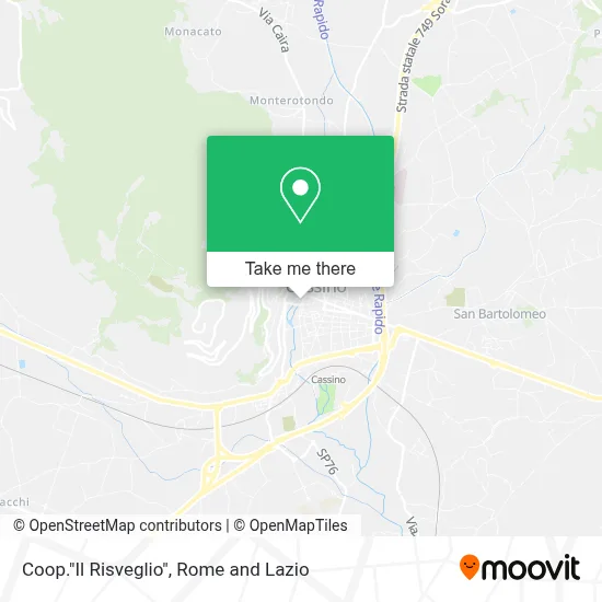 Coop."Il Risveglio" map