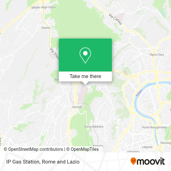 IP Gas Station map