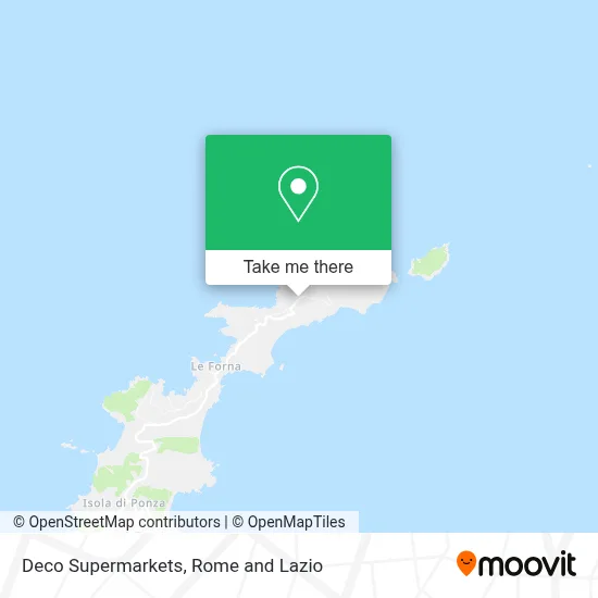 Deco Supermarkets map
