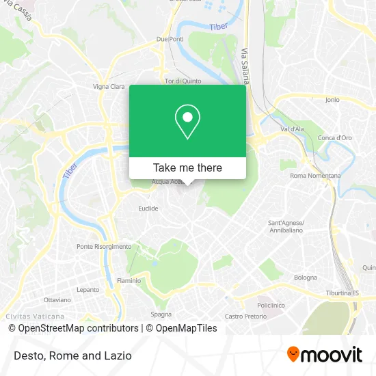 Desto map