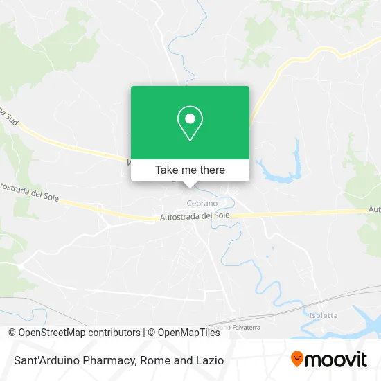 Sant'Arduino Pharmacy map