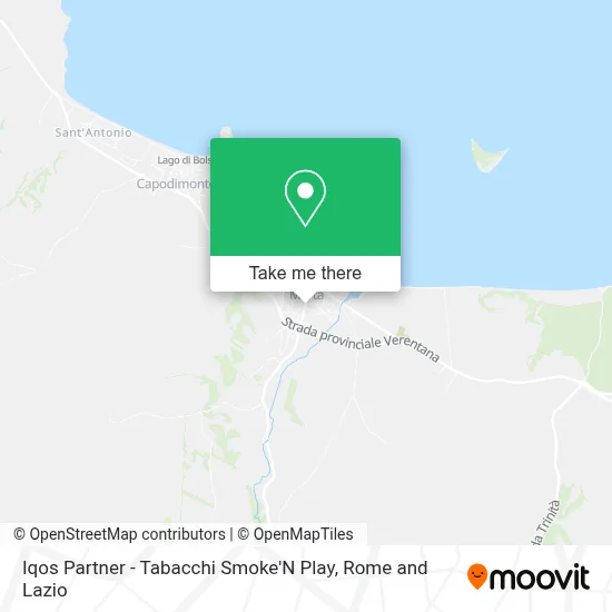 Iqos Partner - Tabacchi Smoke'N Play map