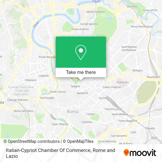 Italian-Cypriot Chamber Of Commerce map