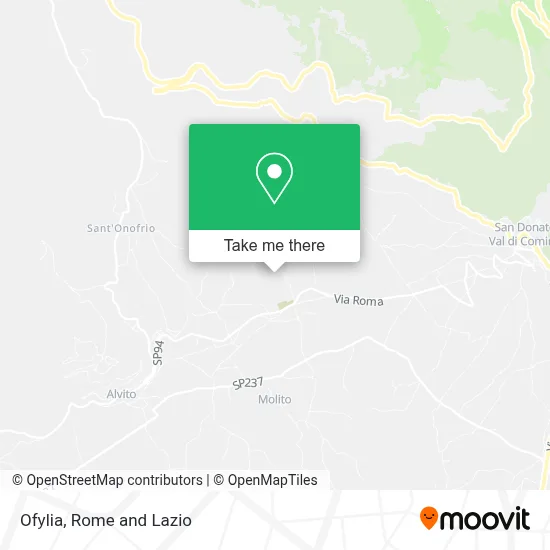Ofylia map