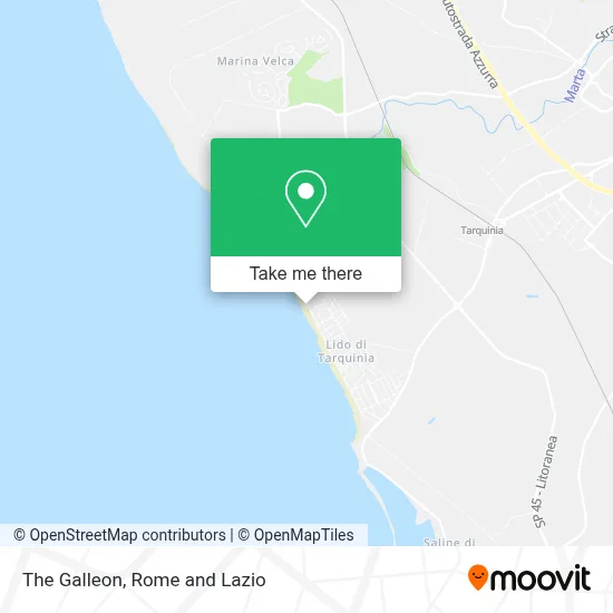 The Galleon map