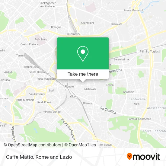 Caffe Matto map
