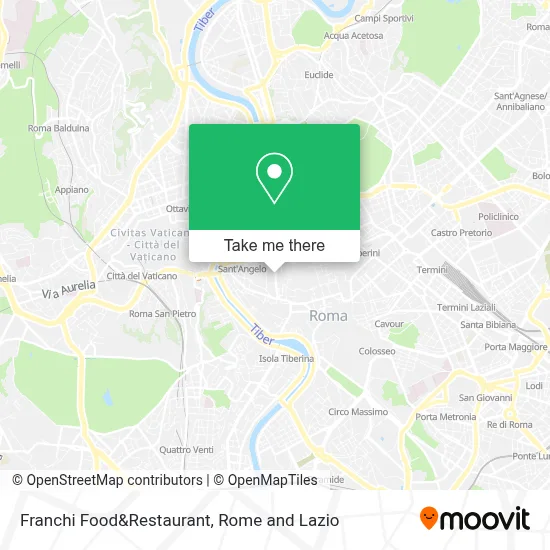 Franchi Food&Restaurant map