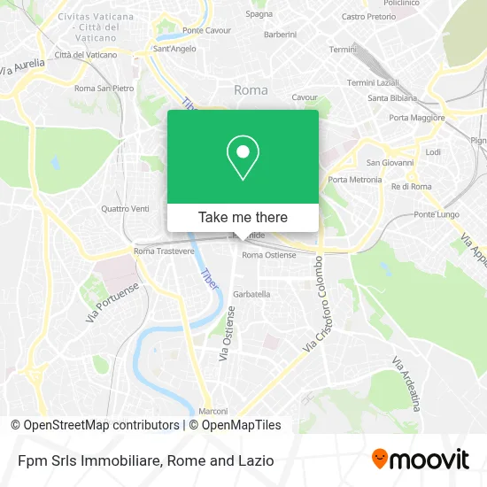 Fpm Srls Immobiliare map