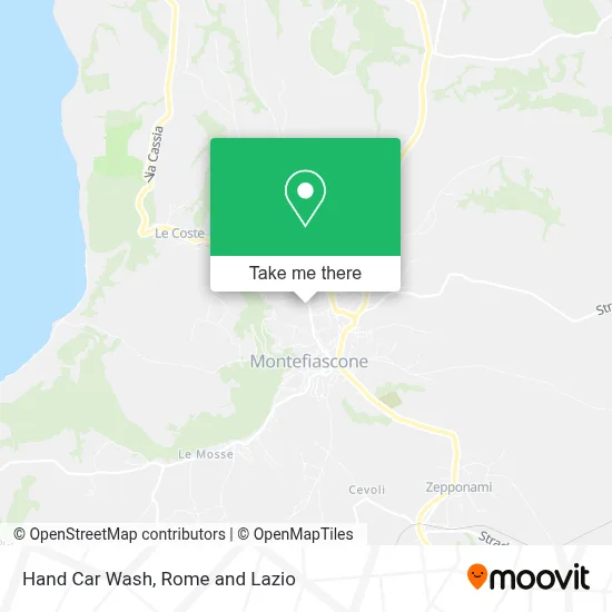 Hand Car Wash map