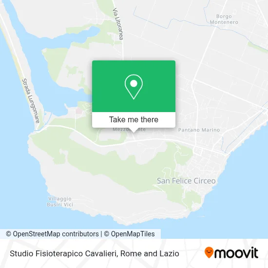 Studio Fisioterapico Cavalieri map