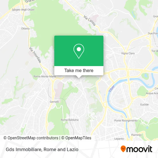 Gds Immobiliare map