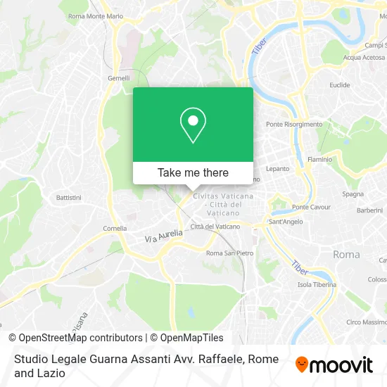 Studio Legale Guarna Assanti Avv. Raffaele map