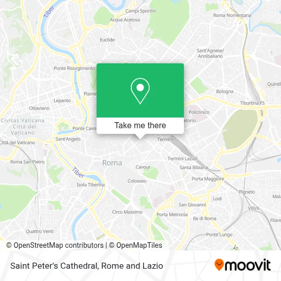 Saint Peter's Cathedral map