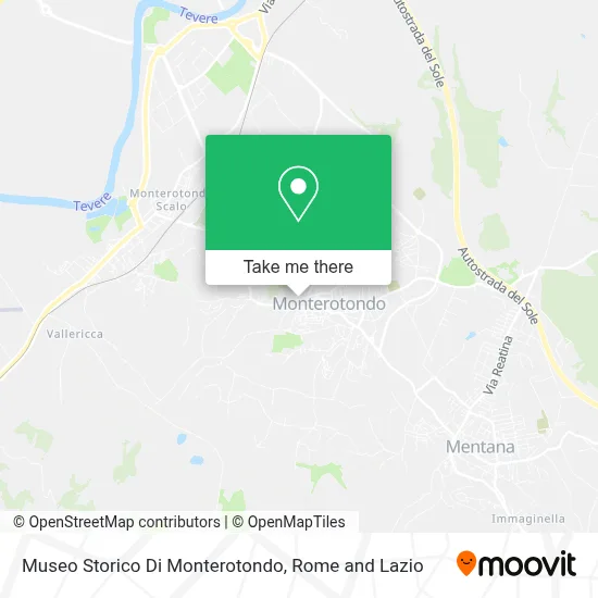 Museo Storico Di Monterotondo map