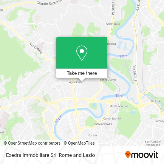 Exedra Immobiliare Srl map