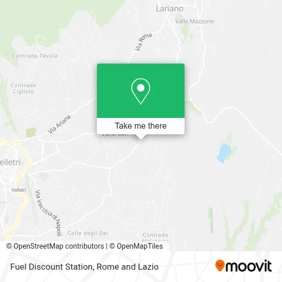 Fuel Discount Station map