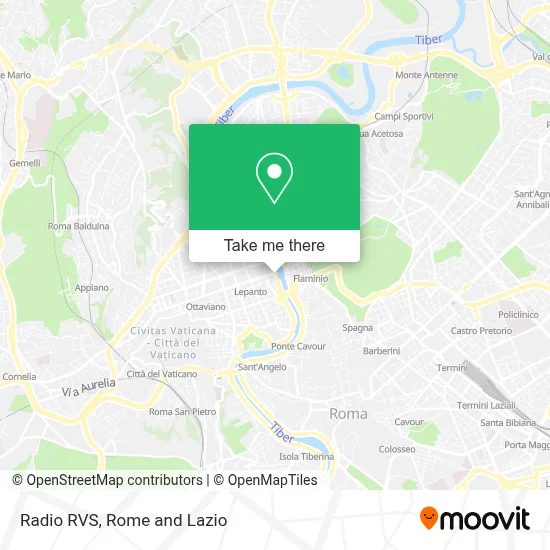Radio RVS map