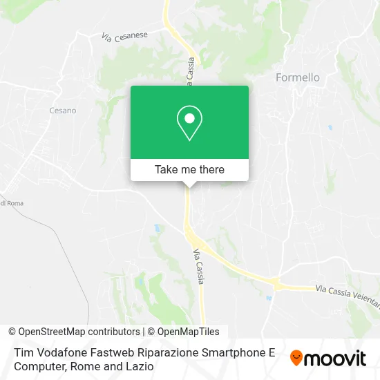 Tim Vodafone Fastweb Riparazione Smartphone E Computer map