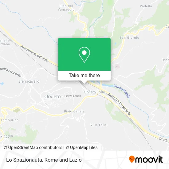 Lo Spazionauta map
