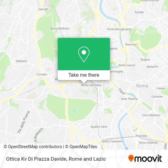 Ottica Kv Di Piazza Davide map