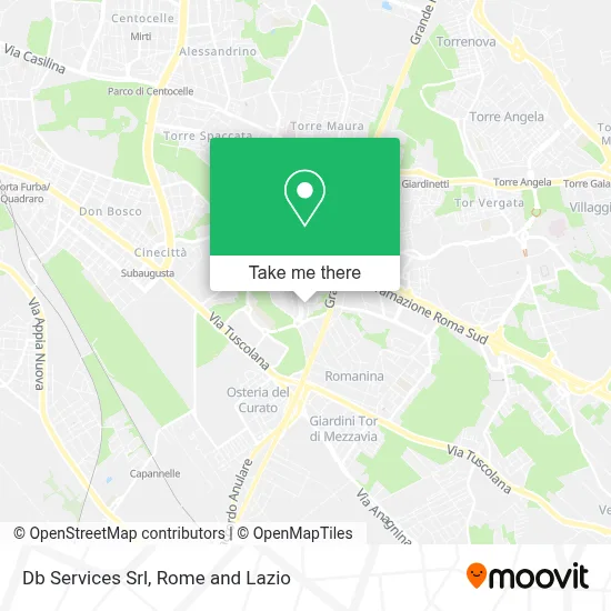 Db Services Srl map