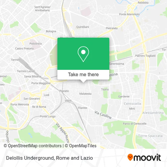 Delollis Underground map