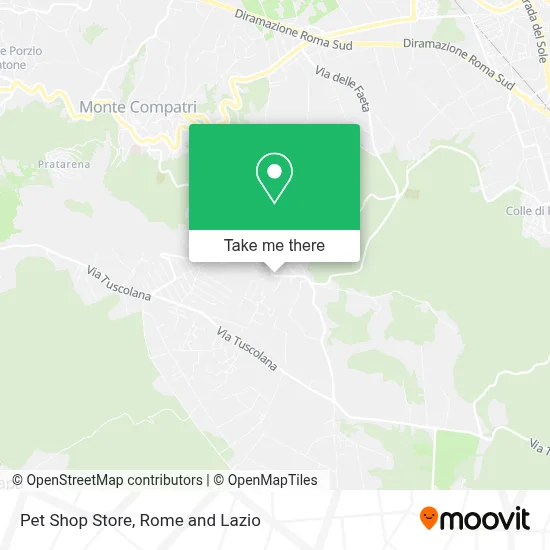 Pet Shop Store map