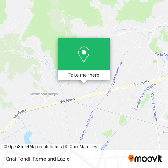 Snai Fondi map