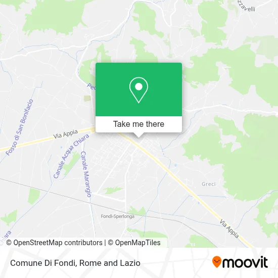 Comune Di Fondi map