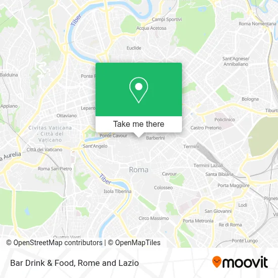 Bar Drink & Food map