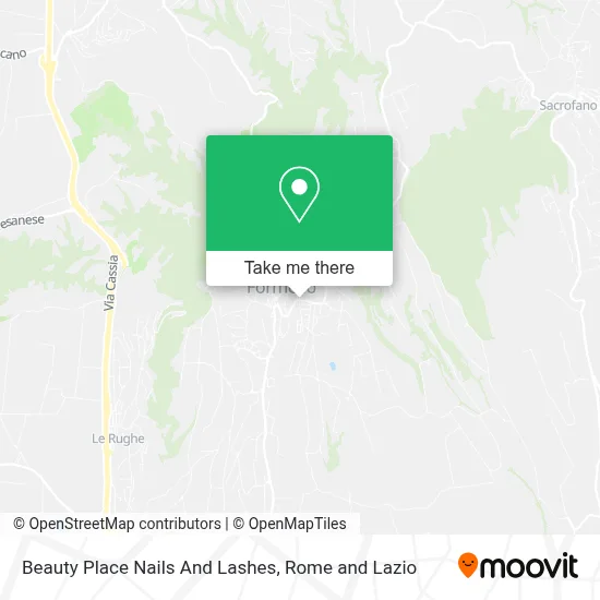 Beauty Place Nails And Lashes map