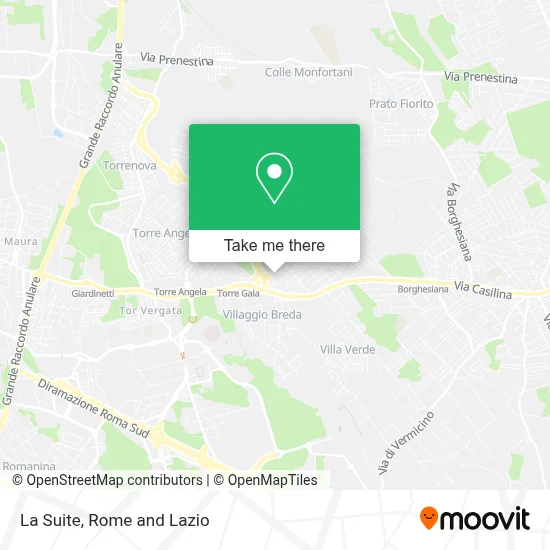La Suite map