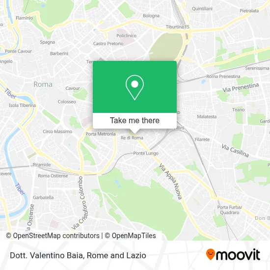 Dott. Valentino Baia map